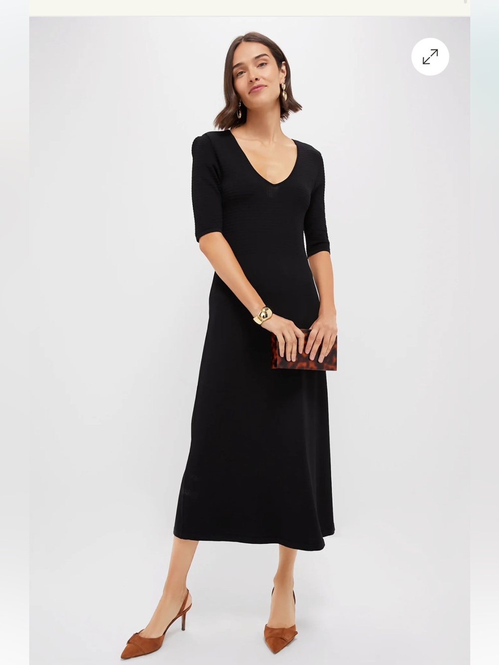 New With Tags Tuckernuck Pomander Place Black Clara Dress Sz S